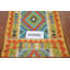 Tapis géométrique en laine Kilim
