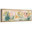 «Abstract Bright Multicolor Plants», impression sur toile encadrée surdimensionnée-111654019-111654020