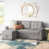 Light Gray Linen Blend selected