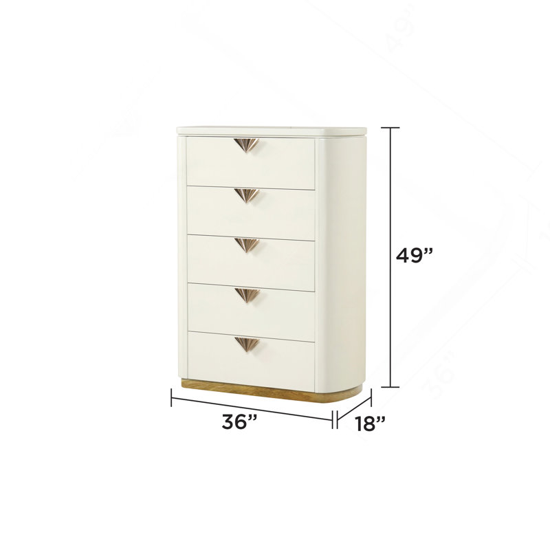 Commode 5 tiroirs La Pierre