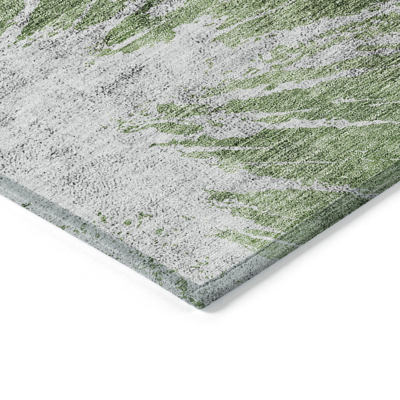 Ravetsky Washable Abstract Indoor / Outdoor Rug, Rectangle 3' x 5'