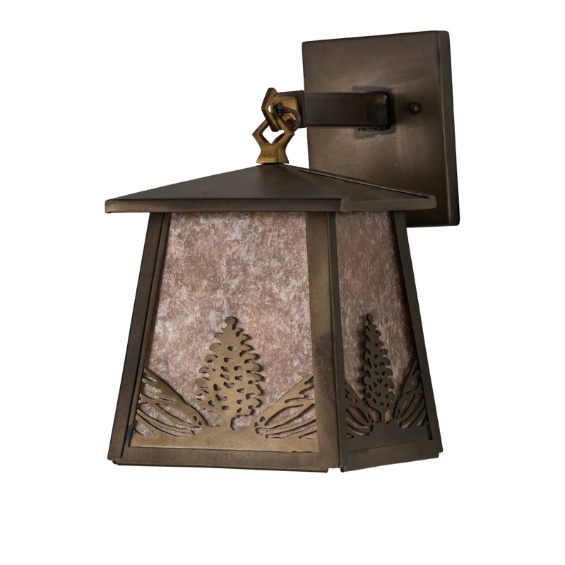 Mountain Pine 1 - Light Outdoor Wall Lantern