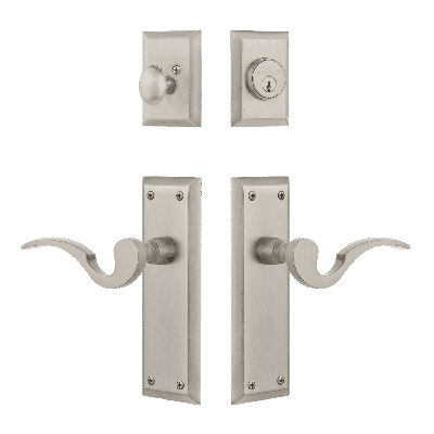 Nostalgic Warehouse New York Entry Set with Manor Lever