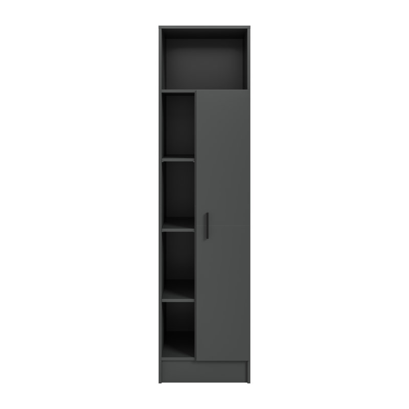 Particle Board / Chipboard Laundry Room Organiser, Black
