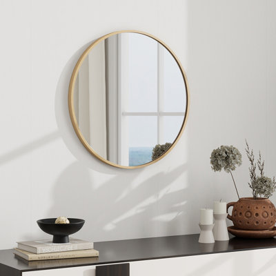 Miroir mural en aluminium