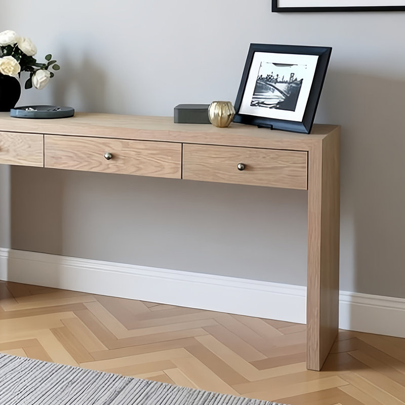 Table d'appoint simple et moderne, 31.50" H x 62.99" W x 13.77" D