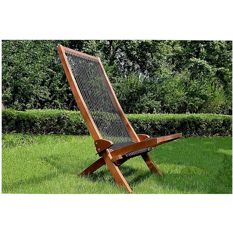 Chaise pliante en bois