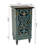 Jozwiak 30.75" Tall 1 - Door Accent Rustic Cabinet with Dual Storage Shelf, Distressed Blue