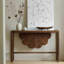 Console brune élégante de style chinois-323197284