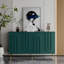Buffet moderne moderne laqué vert