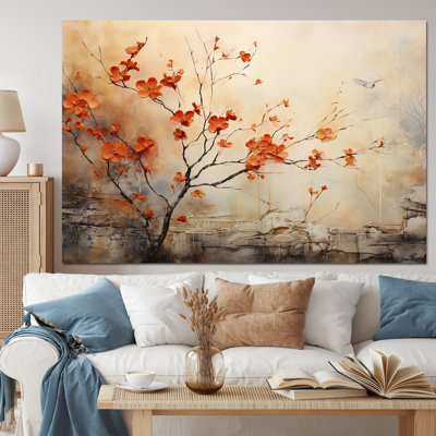 Maple Trees Glowing Embers I - Tree Maple Wall Art