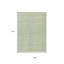 Tapis intérieur / extérieur géométrique lavable 5 pi x 8 pi sauge et ivoire