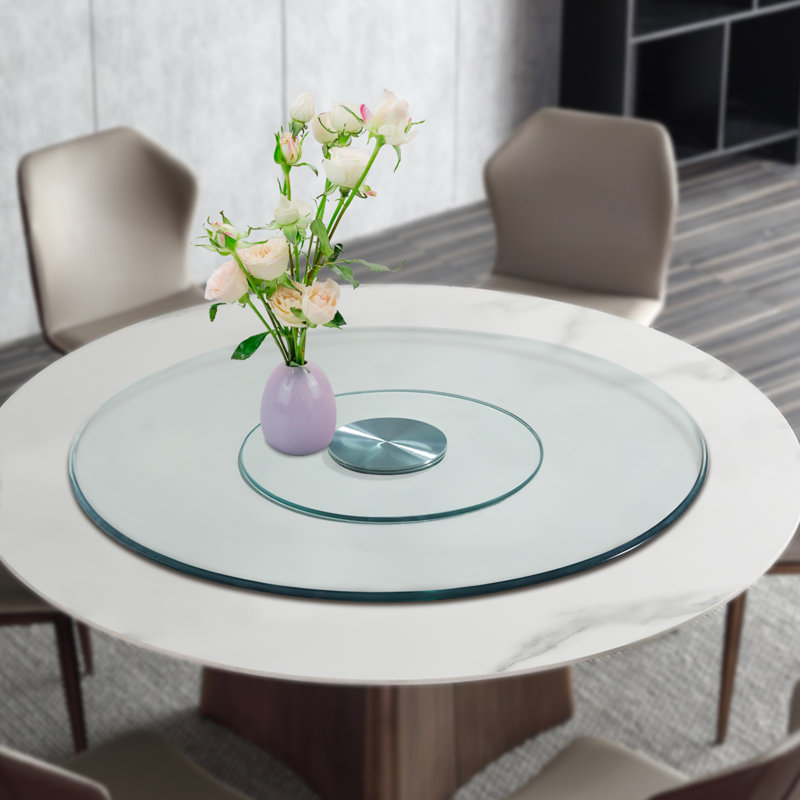 Granham 31.5'' Tempered Glass Table Top