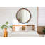 Huldar Glass Flat Wall Mirror