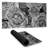 Grayscale roses - 15.75"x31.50" Desk mat