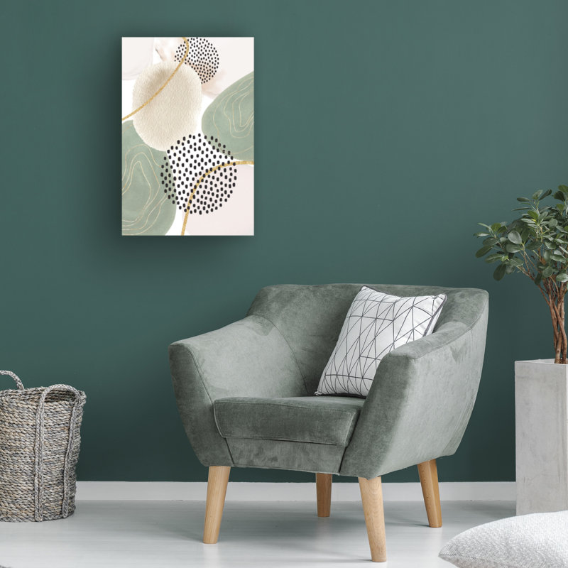 Calm Green 3 sur impression sur toile