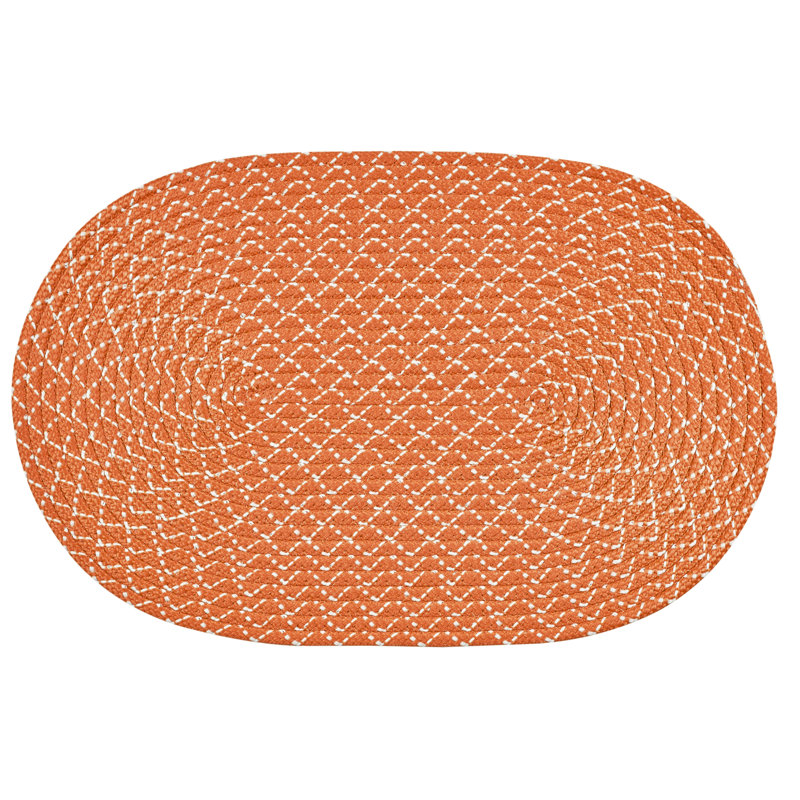 Tapis orange Robert, Tapis de couloir 24 po x 60 po