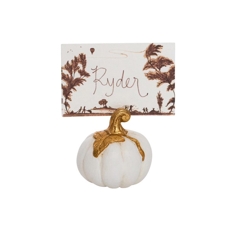 Country Estate Harvest Place Card - Sepia