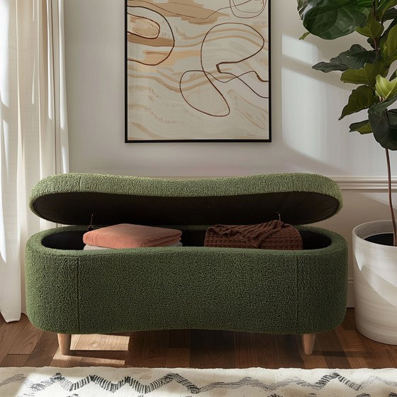 Banc de rangement Boucle