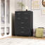 Armoire de rangement en bois à 7 tiroirs avec organisateur de sortie intégré pour la chambre à coucher, le salon et le bureau-130118496