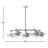 Davant 5 - Light Steel Chandelier-188730041