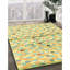 Tapis crème/bleu/brun contemporain-2145368702