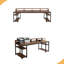 Two Person Computer Desk,Office Desk,Writing Desk