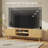 63" Scandinavian Style Tv Stand With Adjustable Shelves, Media Console For Tvs Up To 70"