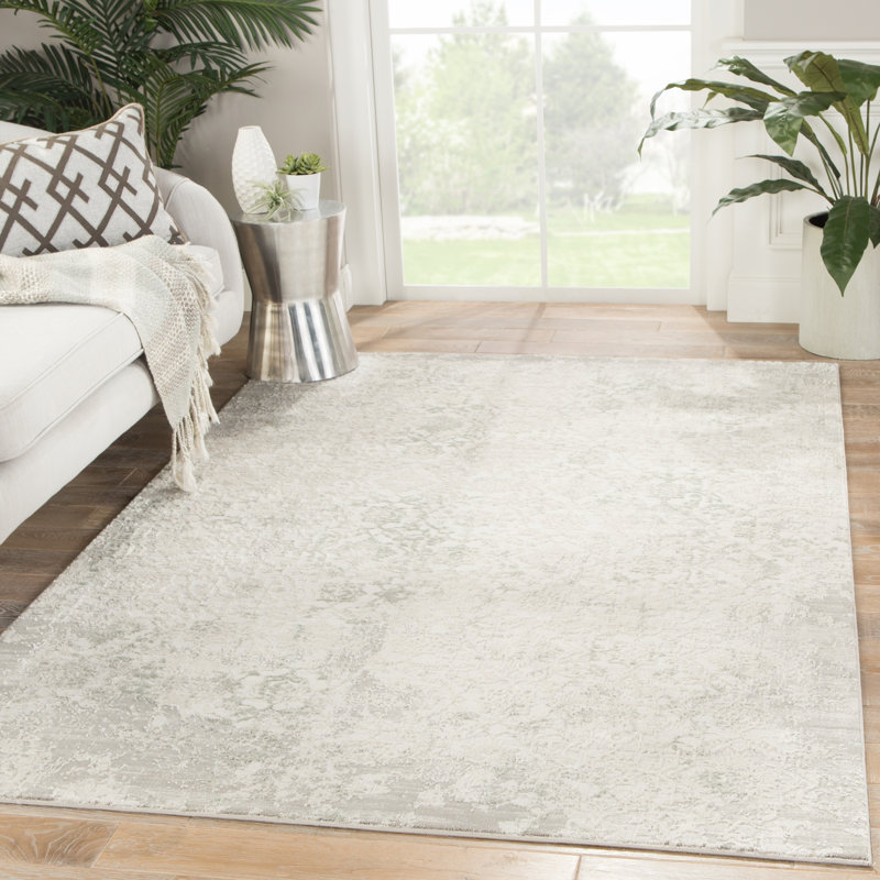 Journi Damask Indoor Rug, Rectangle 4' x 6'