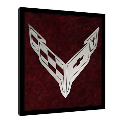 " Corvette C8 Laser Cut Logo "