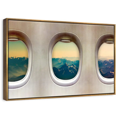 Old Airplane Windows