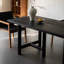 Bureau simple et durable en orme noir-519241056