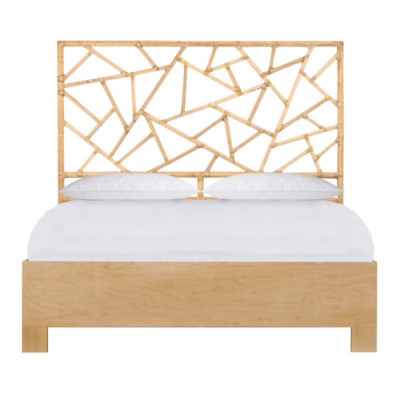 Tiffany Bed, Queen, Natural