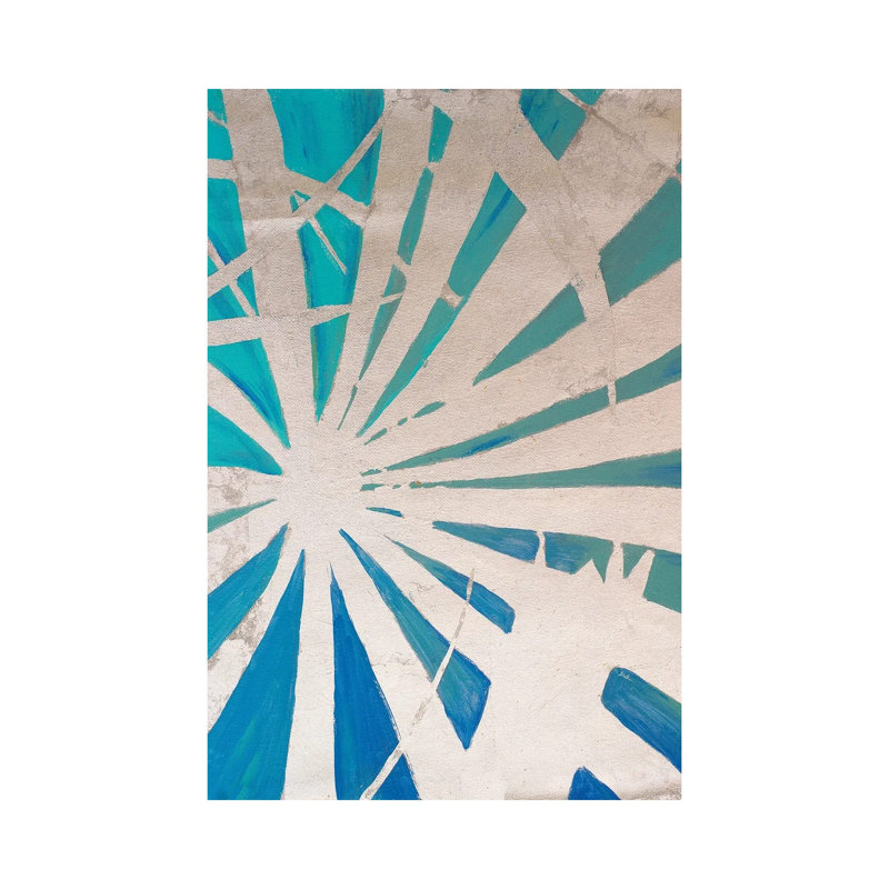 Silver Palms II by Patricia Pinto - Gallery-Wrapped Canvas Giclée on Canvas, 20.32 cm H x 30.48 cm W, No Frame