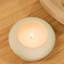 Plant / Floral Scented Tumbler Candle with Ceramic Holder-824208221