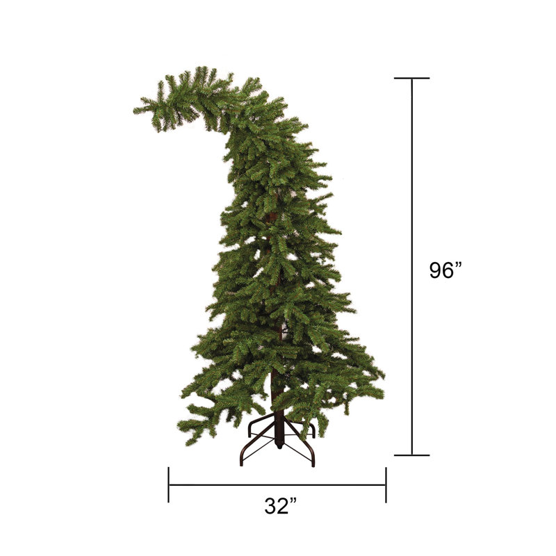 Arbre alpin artificiel sur pied, H 96 po x l 48 po x P 48 po