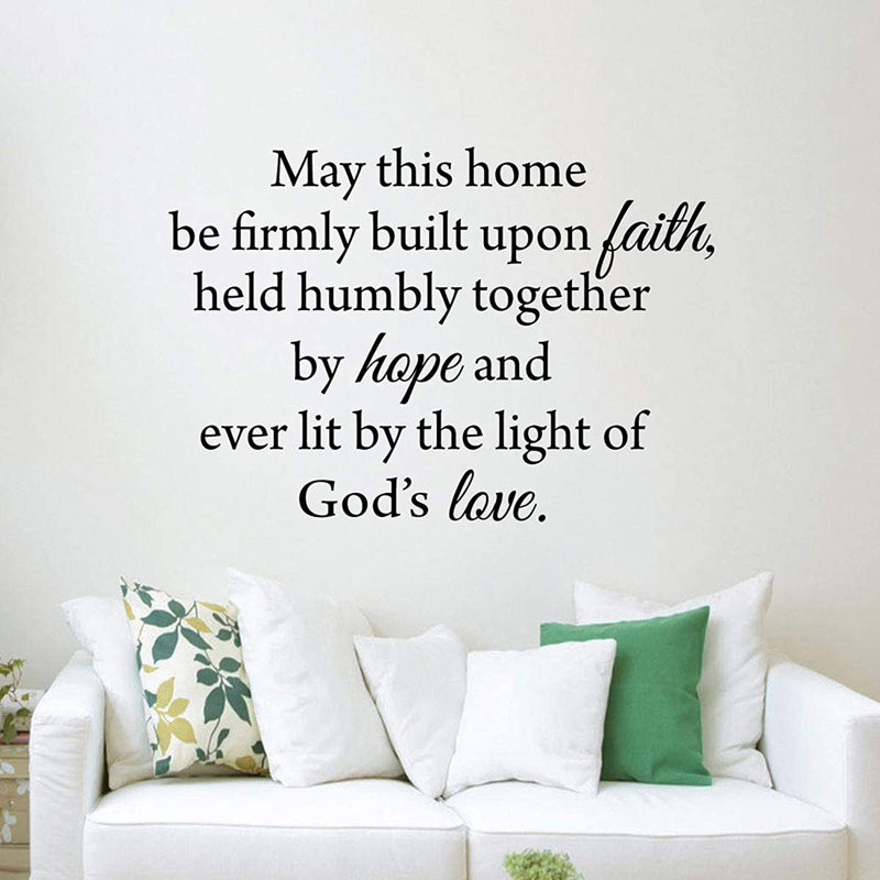 Text & Numbers Non-Wall Damaging Wall Decal