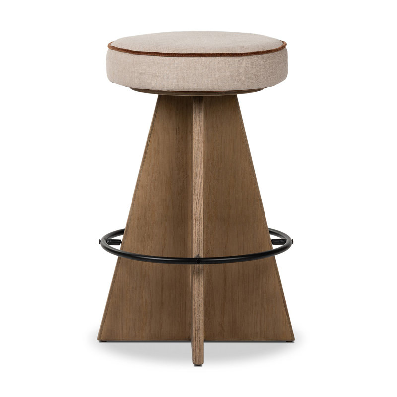 Avari Swivel Upholstered, Bar Stool (27.17" Seat Height)