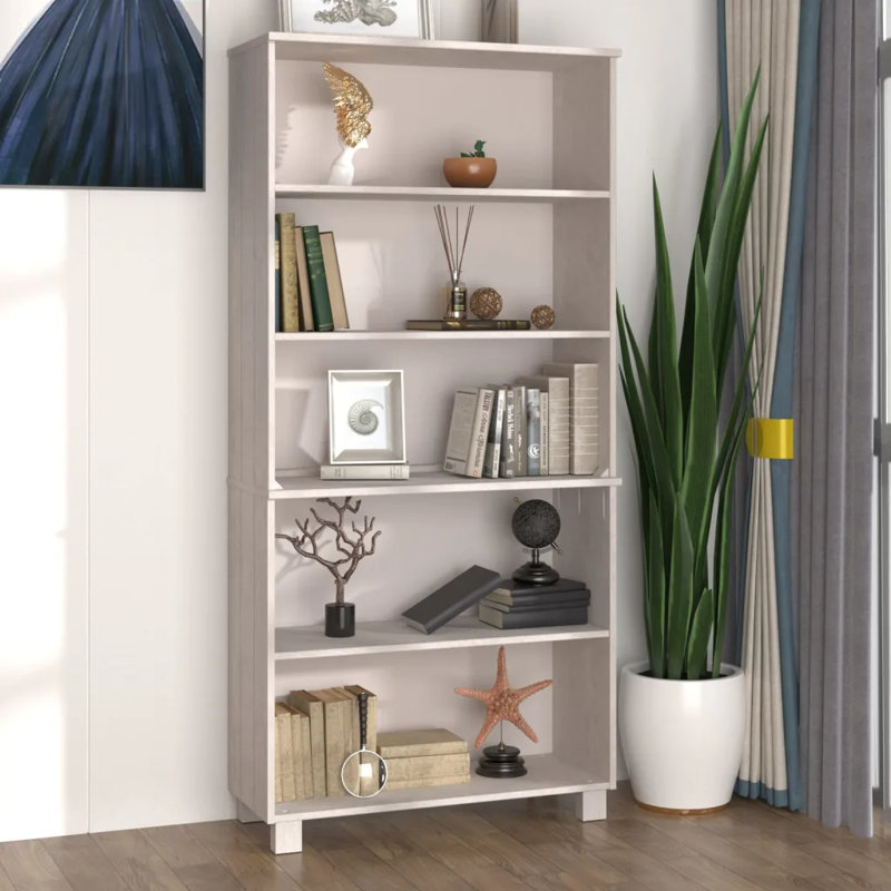 Hamfurd 85cm Solid Wood Sideboard, White