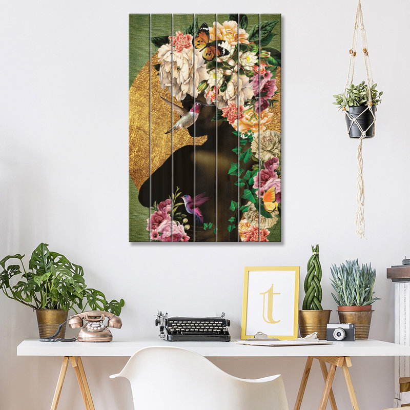 Women in Bloom - Destiny Blooming, L 18 po x H 26 po
