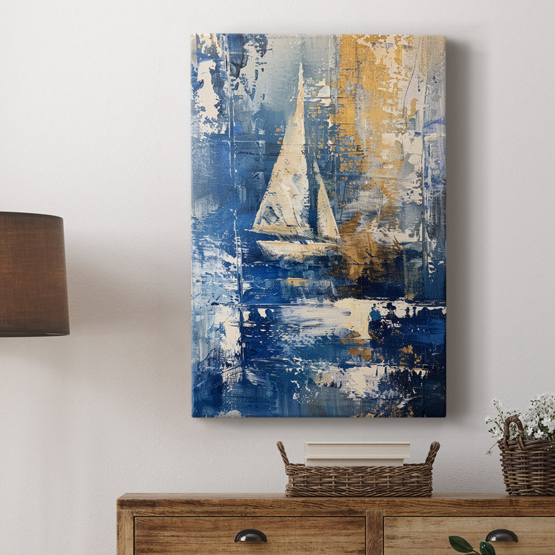 NAUTICAL Series CL XXXIV - Cavas de galerie sur mesure, H 60 po x l 40 po