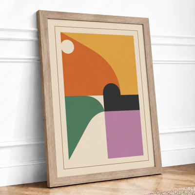 Harmony Geometric - Framed Print