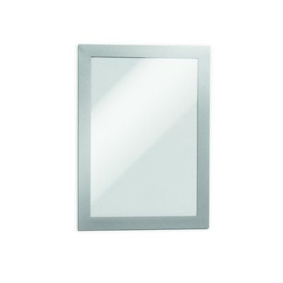 Porte-affiche magnétique durable argenté 5,5 "x 8,5" Duraframe