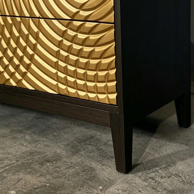 French-style modern light luxury sideboard