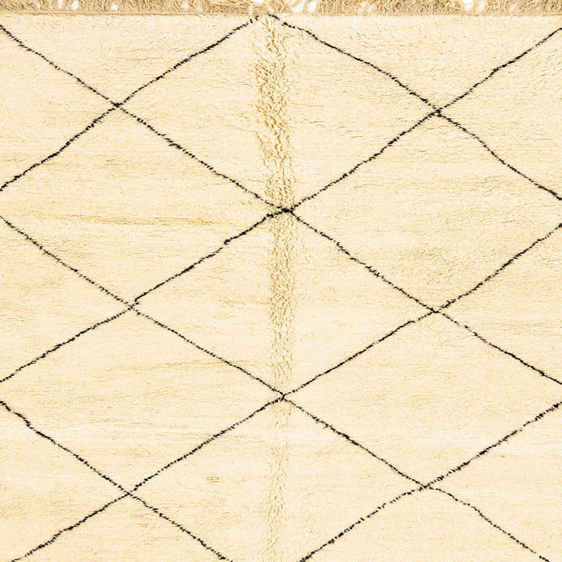 Abstract Indoor Rug, Square 8'