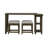 Gertraute Console Table Set w/ 2 Upholstered Stools