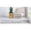Tapis intérieur rectangulaire en polyester tissé à la machine à motif abstrait Eshin-463473563