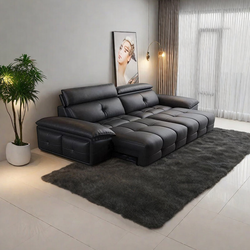 Canapé électrique haut de gamme tendance, H 37,4 po x l 102,36 po x P 43,3 po, 2
