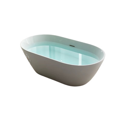 63'' x 29.5'' Soaking Acrylic Bathtub