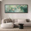 «Spring Garden Pink Roses», art mural floral vert vif, impression numérique sur toile giclée sur toile-111652922-111652924